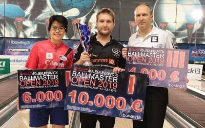 Joonas Jehkinen no Somijas uzvar Brunswick Ballmaster Open 2019