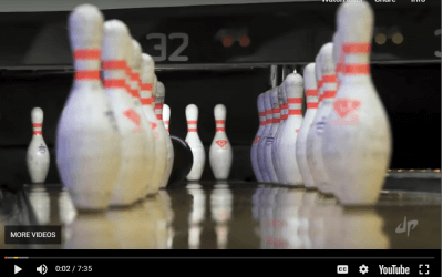 Bowling trick shots