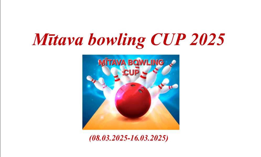 Mītava Bowling Cup 2025